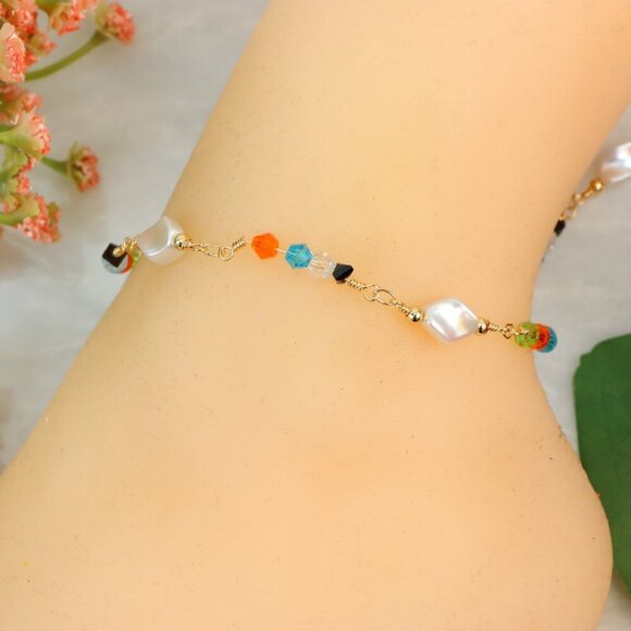 "New Beautiful Design Anklet for Women/Girls, Gift, A606 - Picture 8 of 10